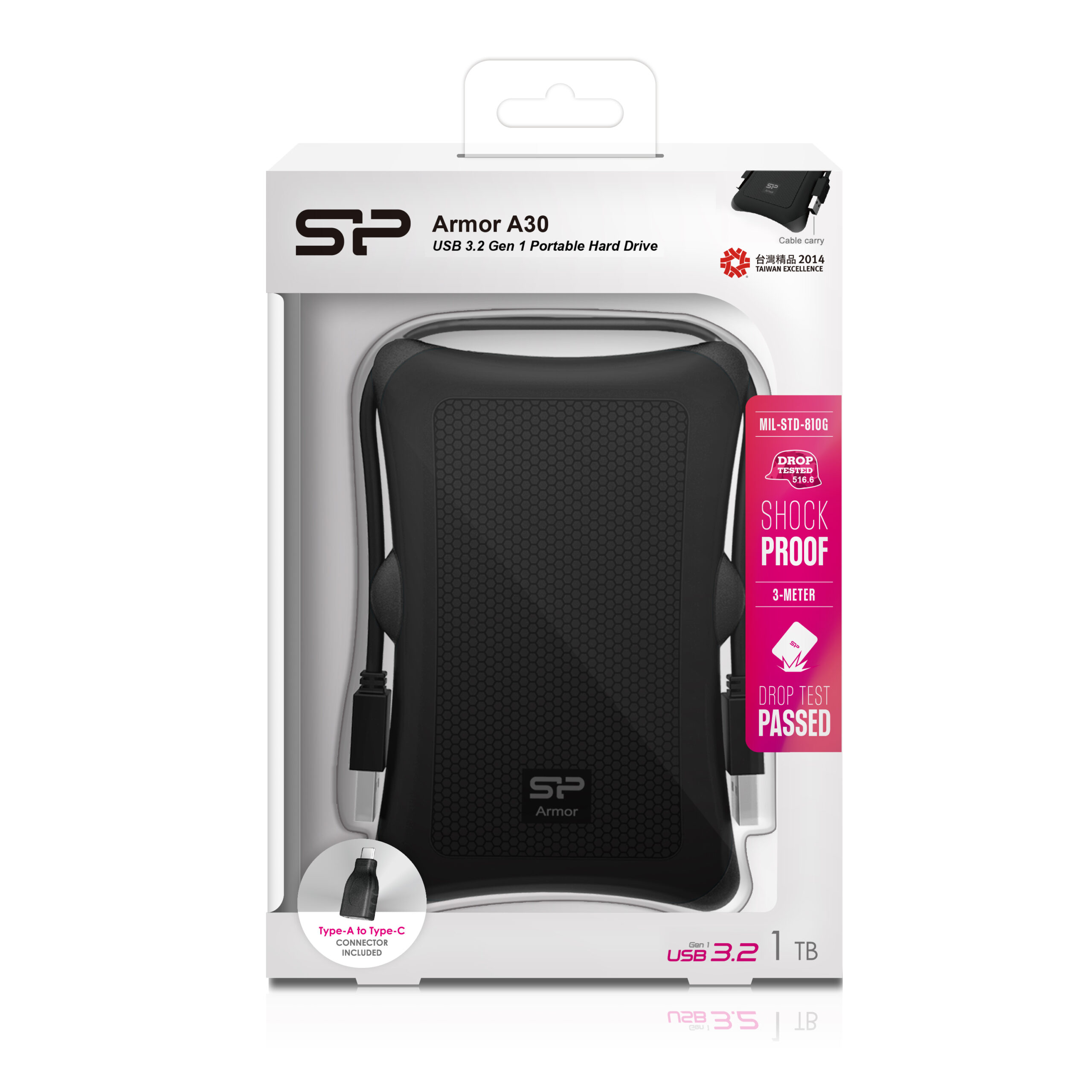 هارد اکسترنال سیلیکون پاور مدل Armor A30- دو ترابایت